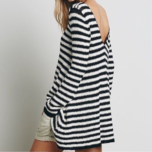 Free People Striped Knit Dress - Picture 2 of 7